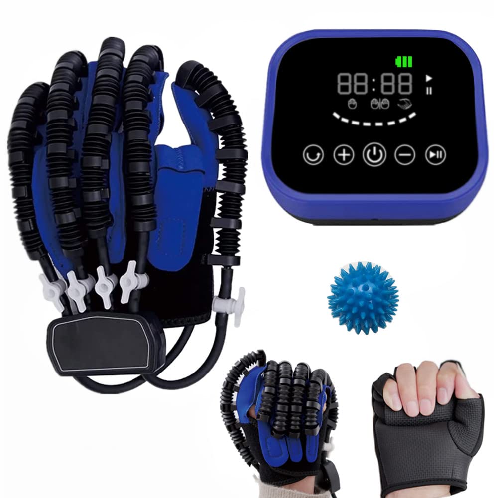 Rehabilitación Robot Guantes Trazo Eléctrico Hemiplejía Equipo De Entrenamiento De Muñeca Para Dedos Enderezado De Dedos Protector Para Pacientes Con Disfunción De La Mano