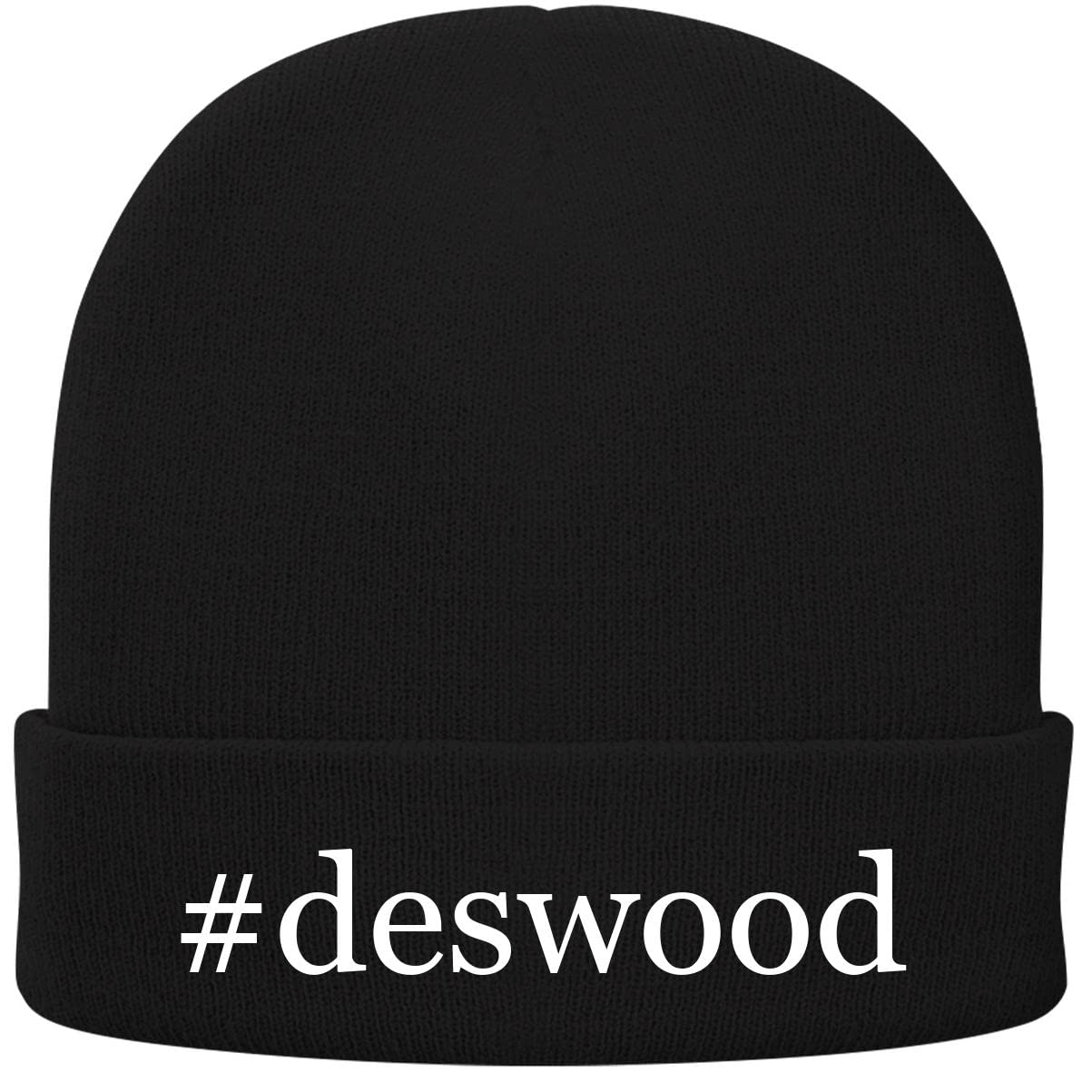 #deswood - Soft Hashtag Adult Beanie Cap