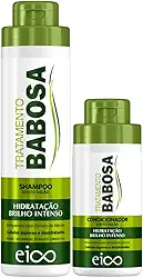Kit Babosa Hidratação Shampoo 800ml e Condicionador 450ml