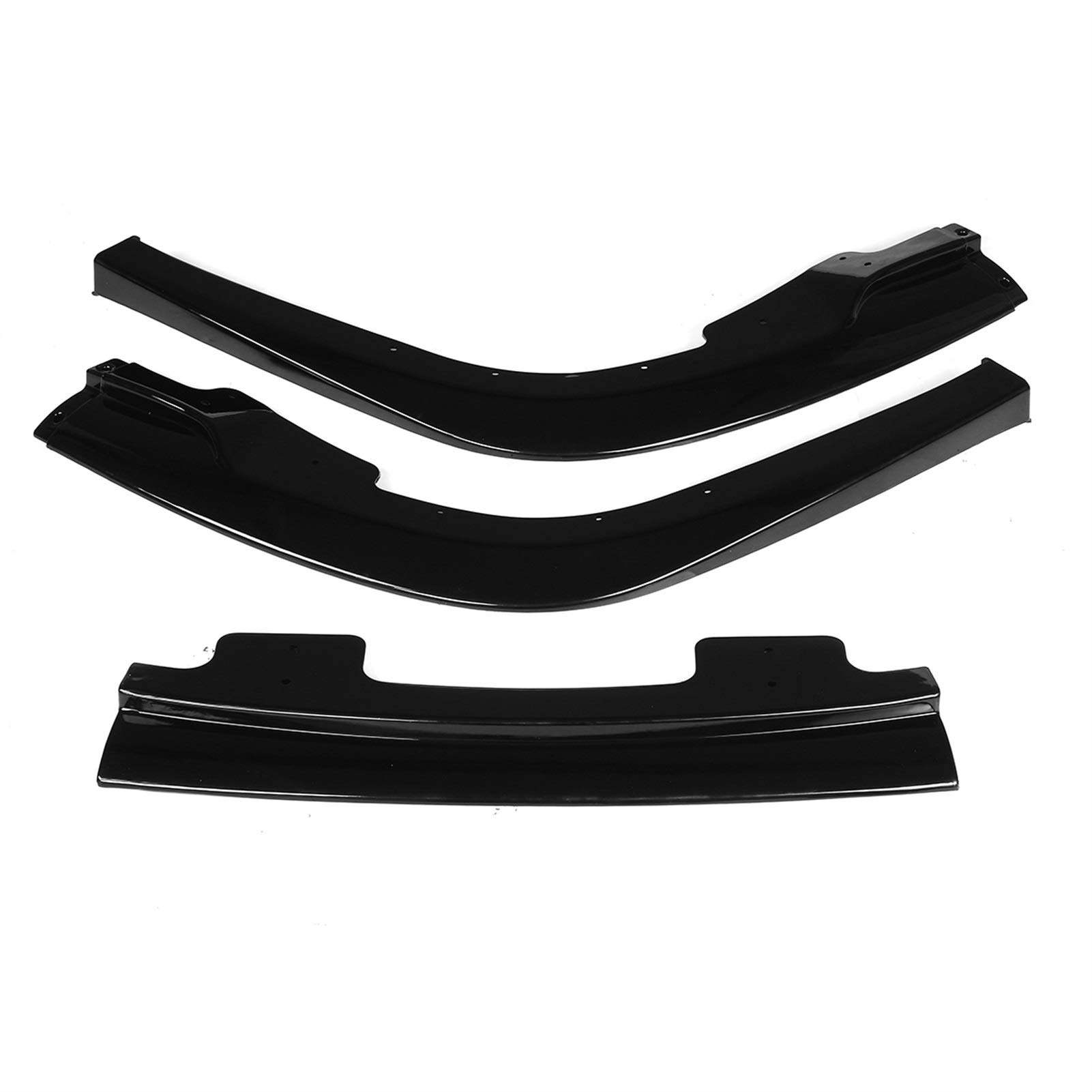 JIUTAI Car Front Bumper Spoiler Car Front Bumper Splitter Lip Spoiler
