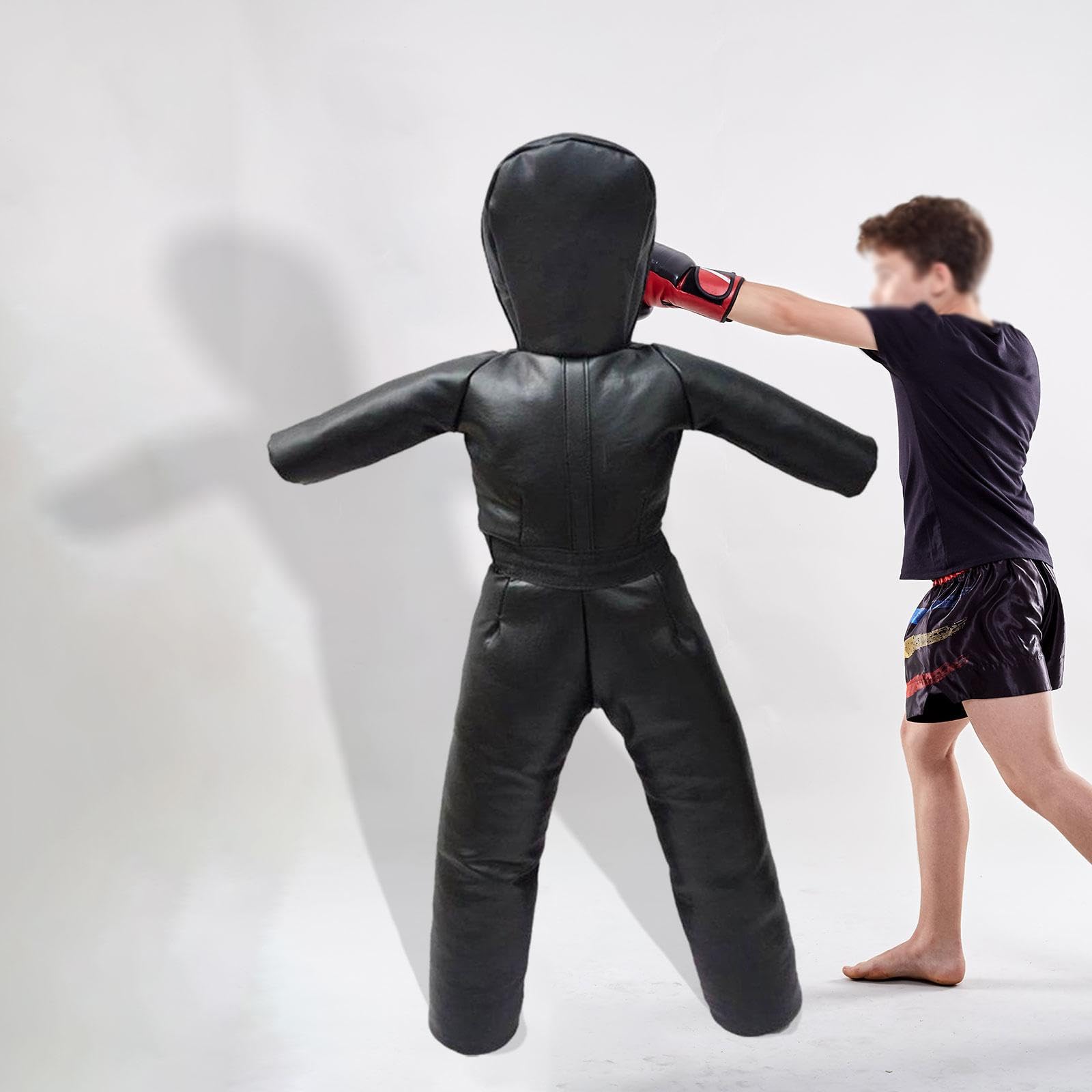 F Fityle Mannequin de Lutte pour Enfants, en polyuréthane, Non rempli, Polyvalent, Robuste, équipement d'entraînement de Taekwondo, équipement de Boxe,
