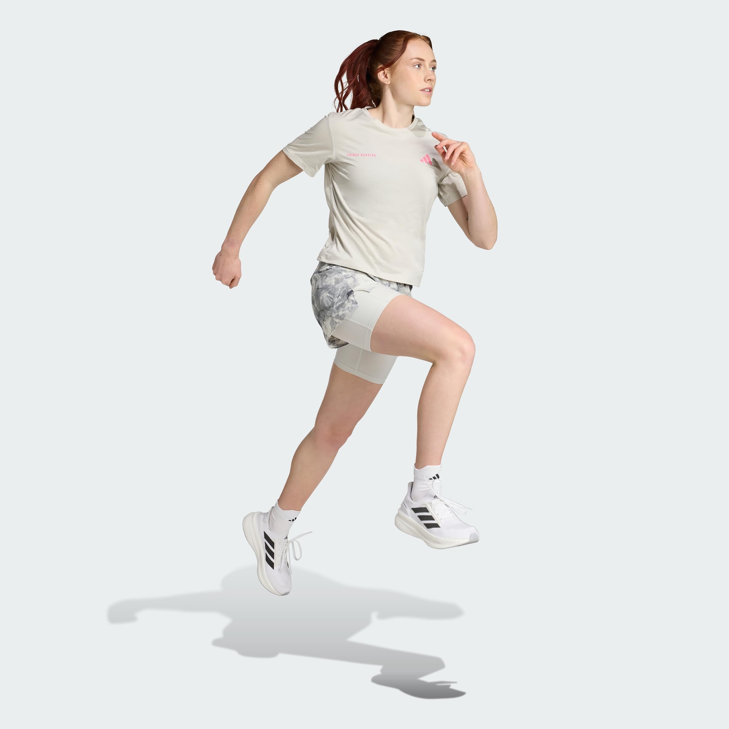 adidas Women's T-Shirt chiné Own The Run