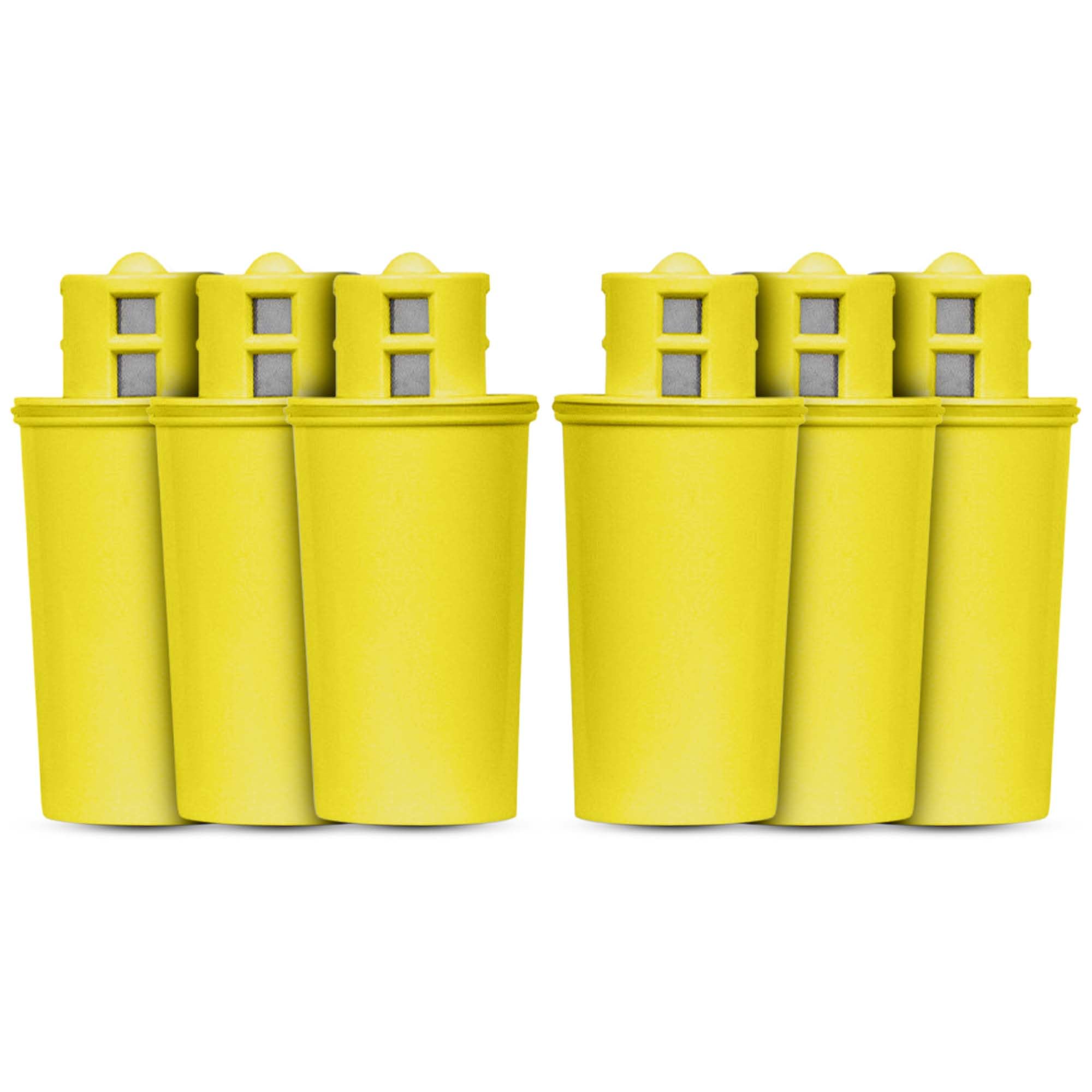 Crystal Quest Demineralizer (DI) Water Filter Pitcher Cartridge – Advanced Filtration for Clean, Healthy Water, Removes Contaminants, Long-Lasting, Easy Installation, 500 Gallons Capacity [Pack of 6]