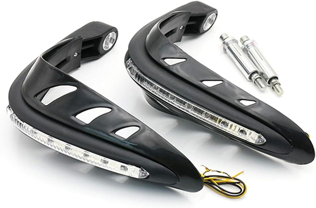Motorcycle Universal Handguards Aluminium Alloy Hand Guards Brush Bar Handlebar for ATV for Yamaha for Kawasaki for Suzuki for Motocross for Dirt Bike