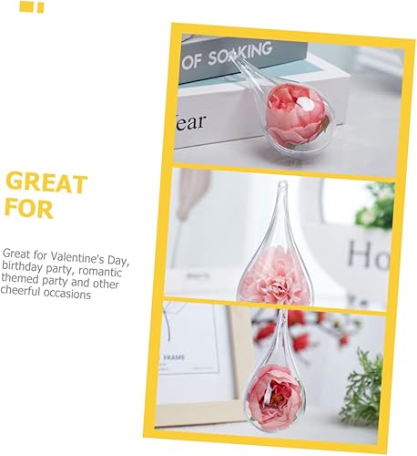 Miniatura 9 de BESTOYARD Decoración navideña, 32 bolas de adorno transparentes, adornos transparentes, adornos de árbol, adornos de plástico transparente, adornos