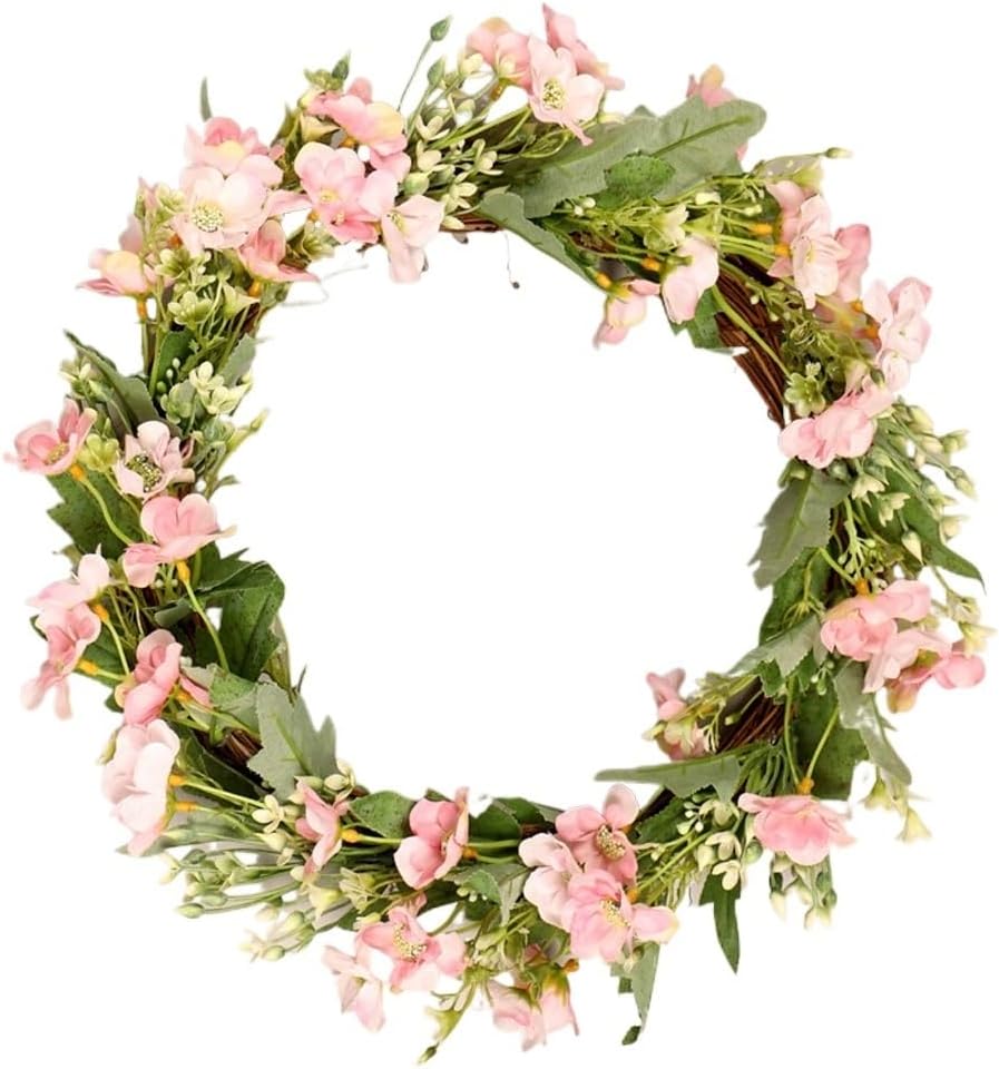 Plant Fish Tail Chrysanthemum Circle Wall Hanging Home Decoration Handmade Circle(Black-JoJo's Bizarre Adventure1)