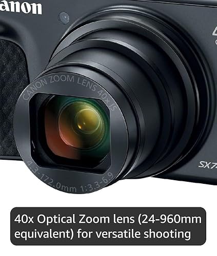 Amazon.com : Canon Powershot SX740 HS Digital Camera (Black