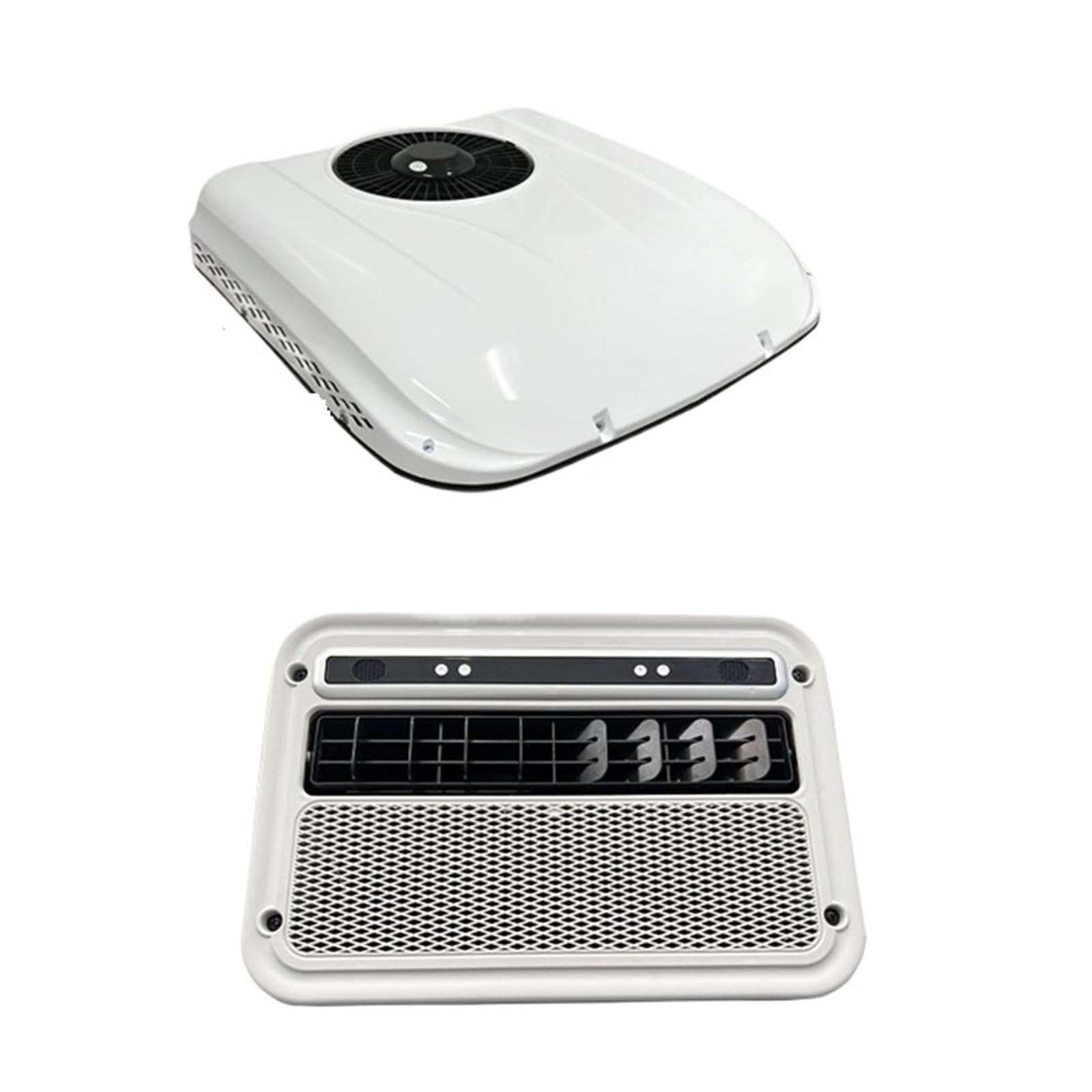 12V/24V Cooling RV Rooftop Air Conditioner Electric Parking AC Unit For Motorhome Truck Camper Van Caravan Quiet Comfort Highly Efficient Cooling(24V)