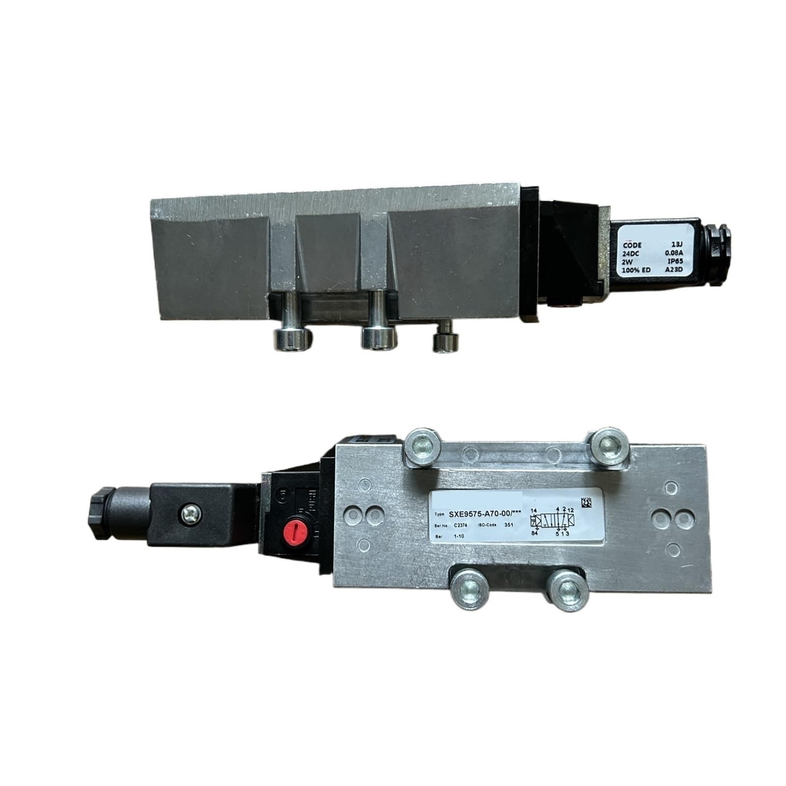Valve proportionnelle SXE9575-A75-00 24 V pour régulation de pression industrielle