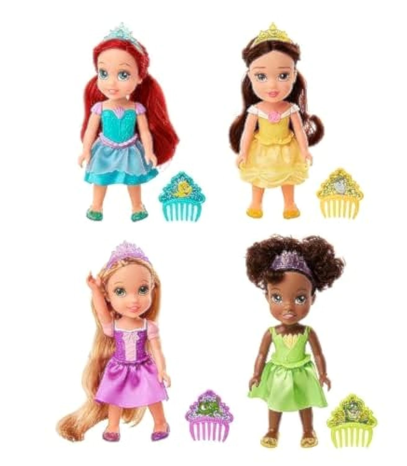 Disney Princess Petite 6-Inch Dolls Glitter Bodice - Belle