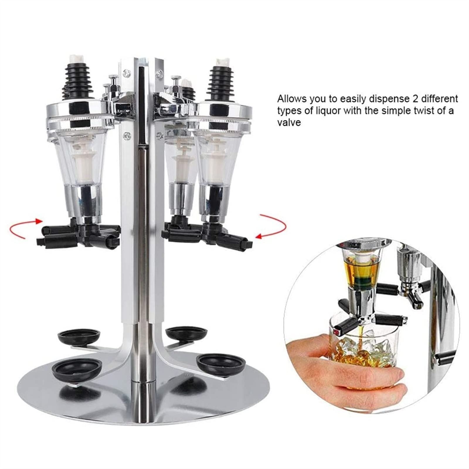 専用 ポーラー Amazon.co.jp: 定量 ポーラー ポアラー ワイン 2/4ボトル回転液