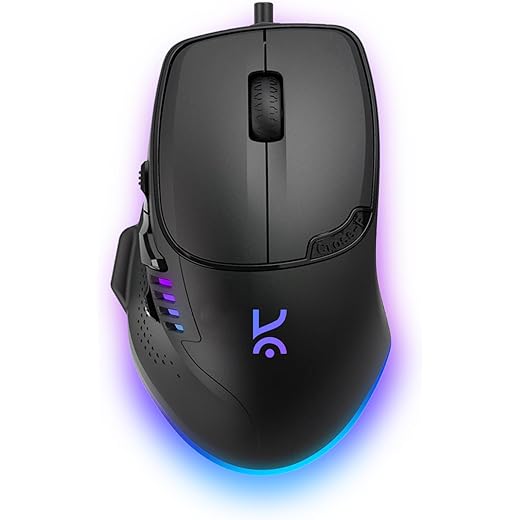 Kreo Hawk RGB Gaming Mouse 12400 DPI
