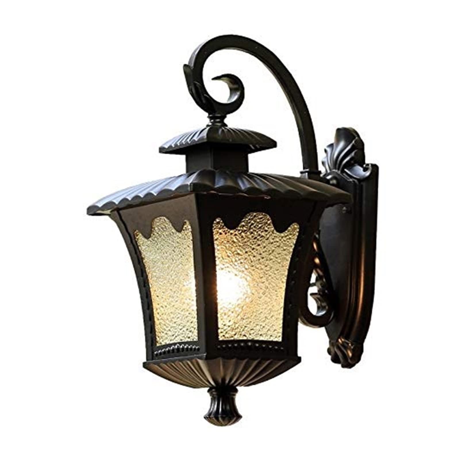 Lumière murale étanche extérieur applique E27 décoratif pour cour jardin balcon