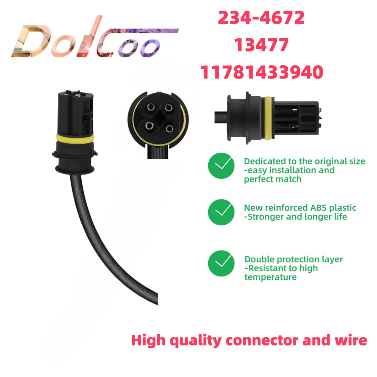 Oxygen Sensor For BMW 318i 318is 318ti 325i 325is 530i 540i 840Ci M3 WH34J8