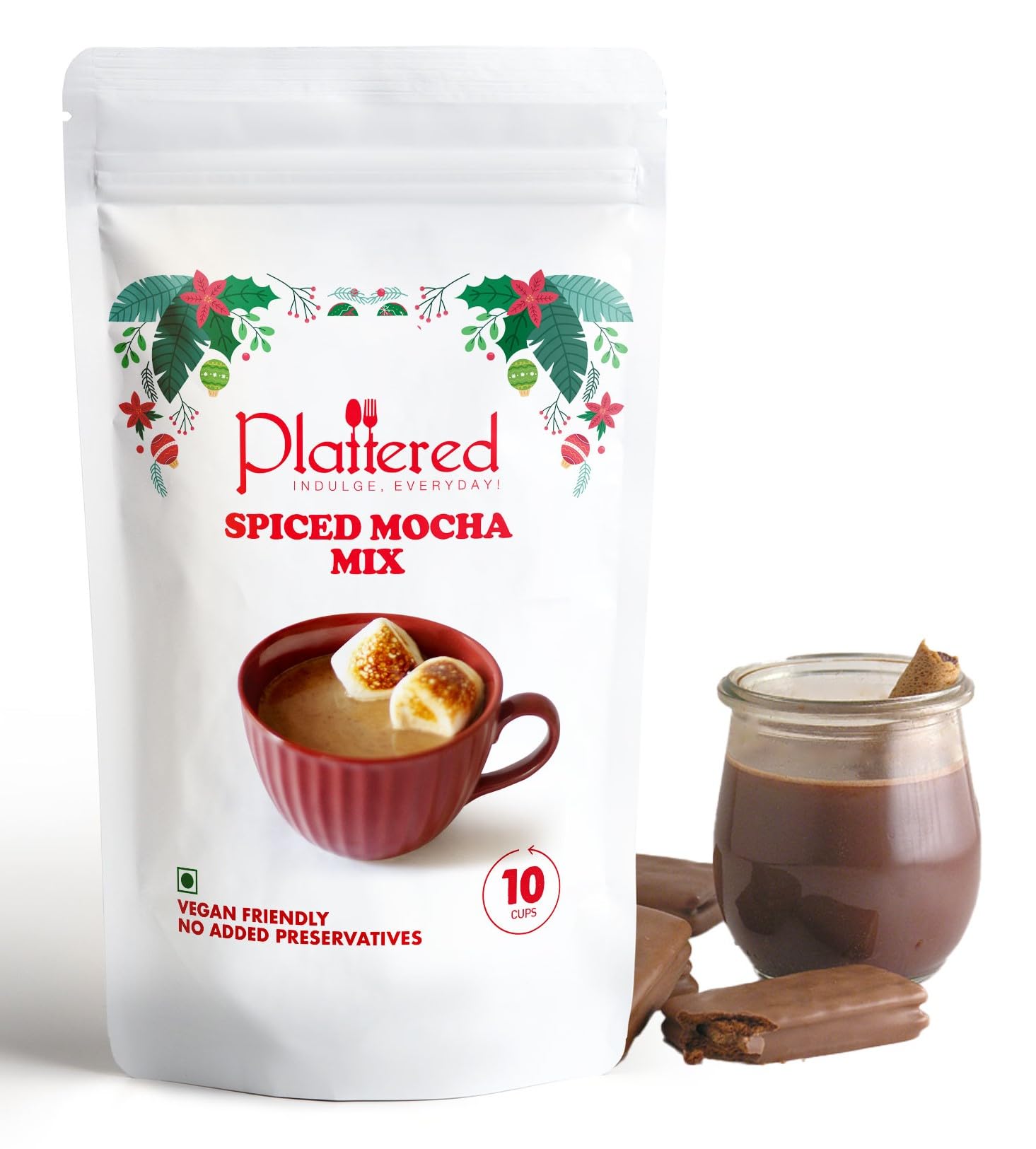 See full amazon price history chart for Plattered - Spiced Mocha Hot Chocolate Mix 225 Gm - Coffee & Cinnamon - Enjoy Hot or Cold - 10 Cups Pack Plattered - Spiced Mocha Hot Chocolate Mix 225 Gm - Coffee & Cinnamon - Enjoy Hot or Cold - 10 Cups Pack (B09QM55KK3) Amazon Price History, Amazon Price Tracker