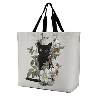 トートバッグ　猫柄　リリー トートバッグ 猫柄 リリー様 専用