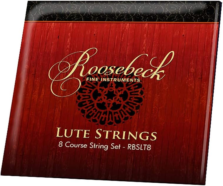 Includes: Roosebeck 8-Course Travel Lute W/Padded Gig Bag + Roosebeck 8-Course Lute String Set