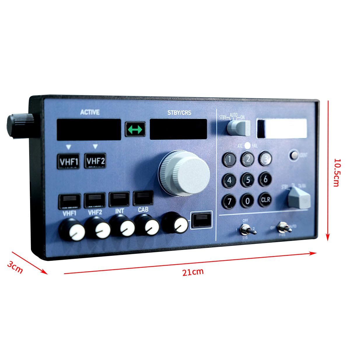 Rowsfire A105 V3.0 A32X All-in-One RMP+ATC+ACP panel do Msfs 2020/2024, kompatybilność z Fenix/FBW, domowy kokpit dla entuzjastów i początkujących symulatorów lotu