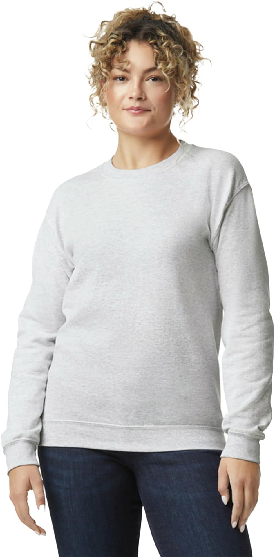Unisex Adult Fleece Crewneck Sweatshirt, Style G18000, Multipack