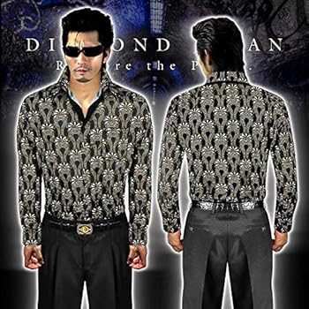 Amazon.co.jp: [ダイヤモンドジャパン] Mサイズ ドレスシャツ メンズ