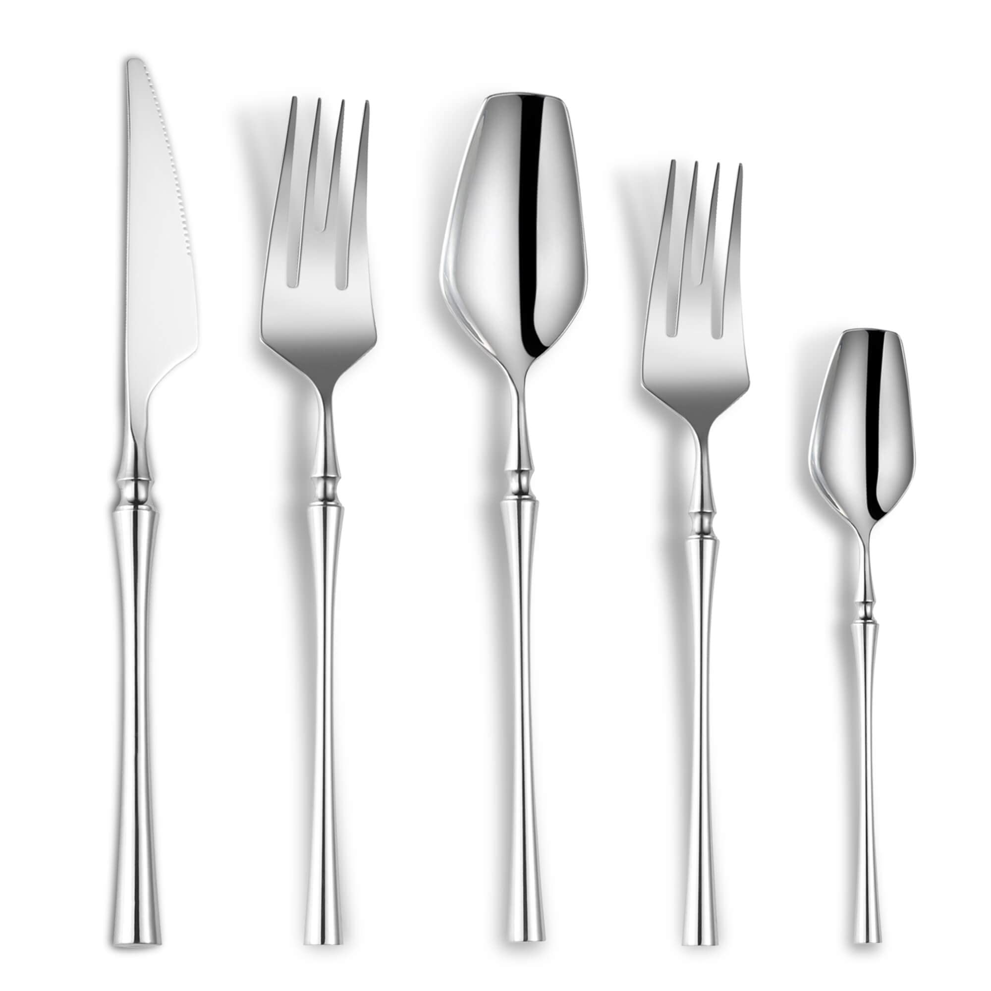 LIANYU énagère De 77 Pièces Pour 12 Personnes, Plus Couteaux à Steak