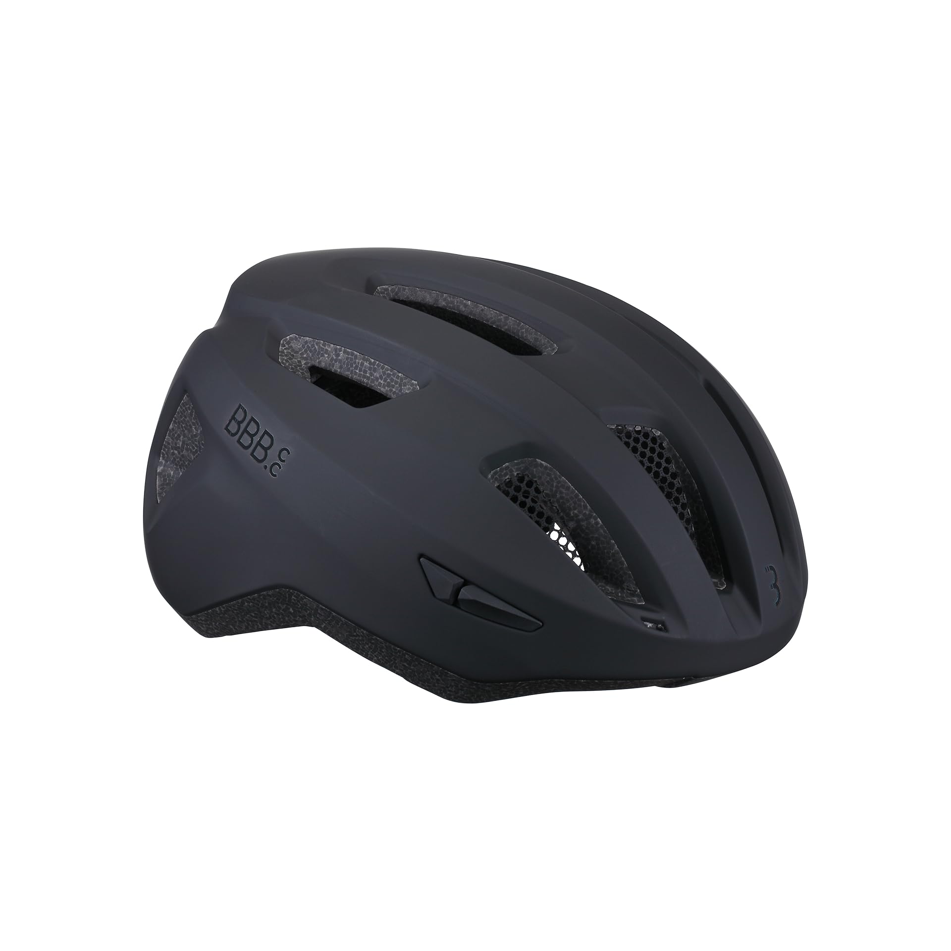 BBB Cycling Casco Bicicletta MTB Bici da Strada Donna e Uomo con Visiera Sfoderabile Condor 2.0 BHE-173 Nero Opaco Taglia M (52-58cm)