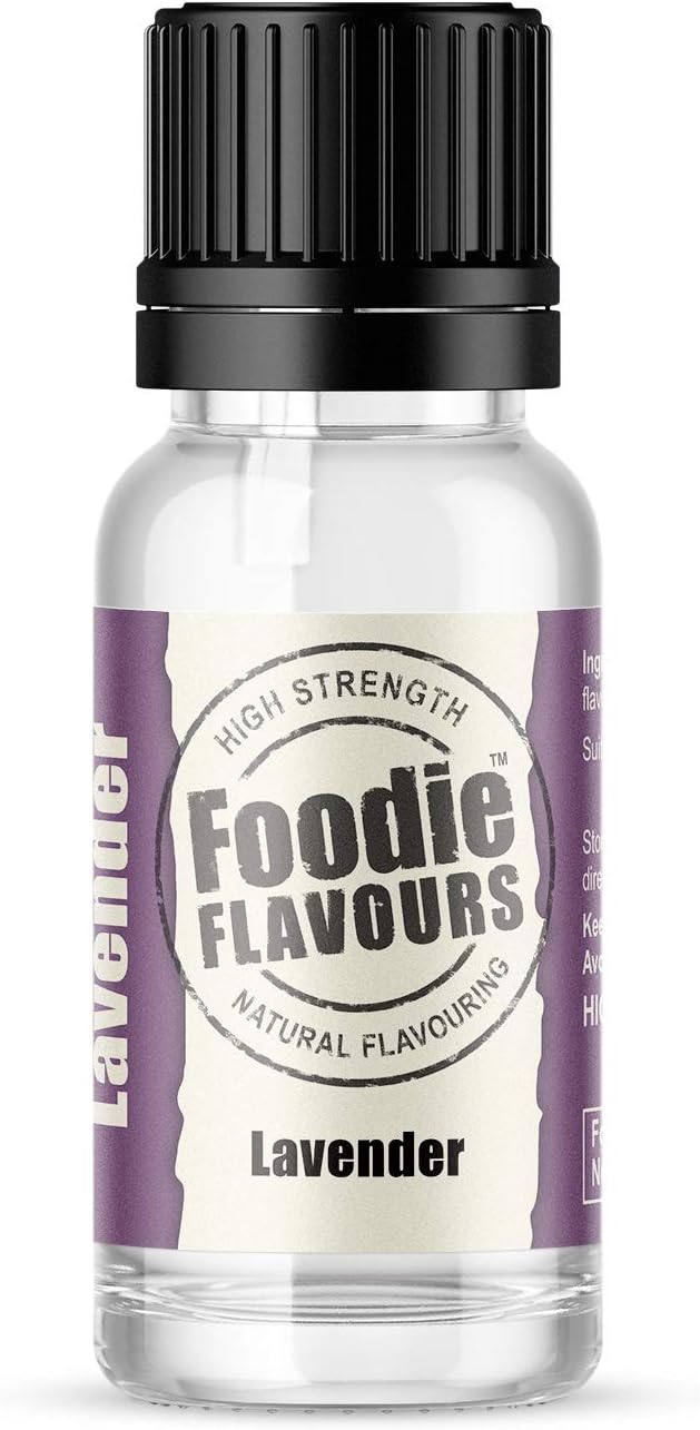 Foodie Flavours Natural Flavouring - 15ml Bottle - Lavender