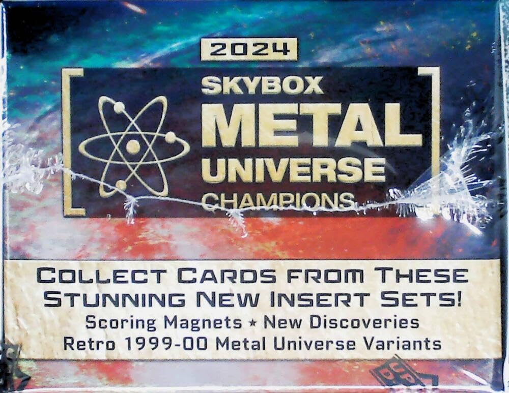 Amazon.com: 2024 Upper Deck Skybox Metal Universe Champions