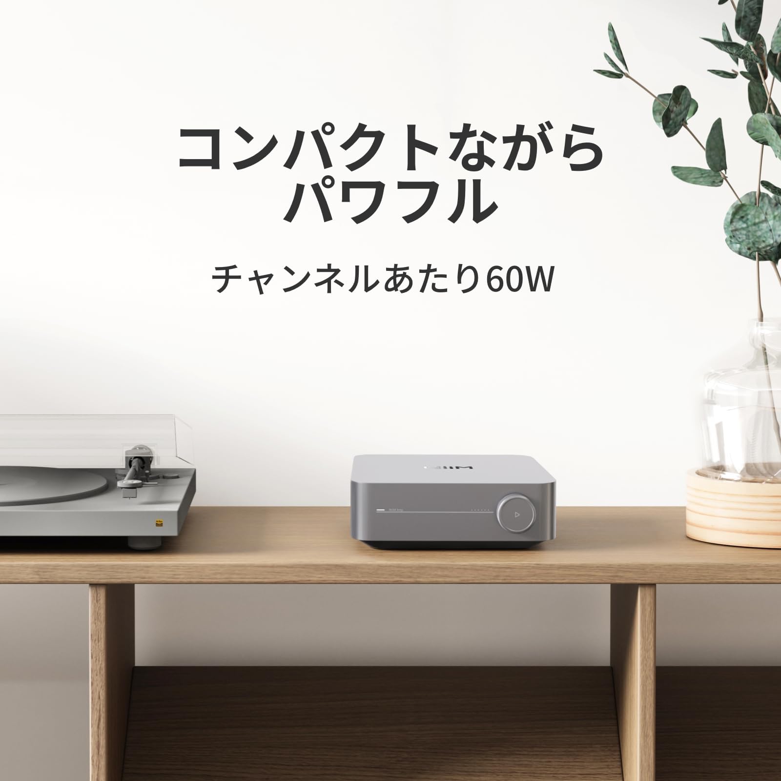 Amazon.co.jp: 【直輸入品】WiiM Amp：AirPlay 2、Google Cast、HDMI