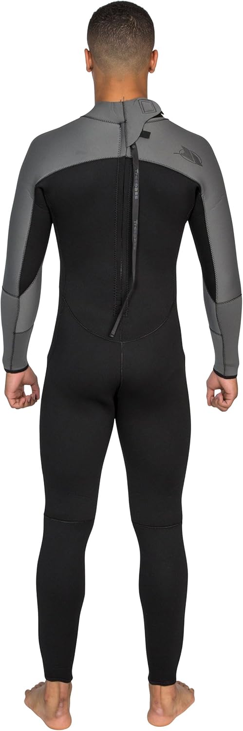 Trespass Diver Mens 5mm Full Length Neoprene Wetsuit (3XS) (Black)