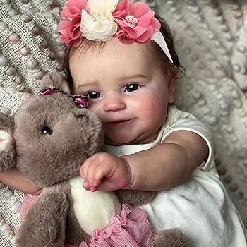 リアル新生児サイズ　フルシリコン リボーンドール　女の子♡ Amazon.co.jp: 20インチ ベビーリボーンドール シリコンフル