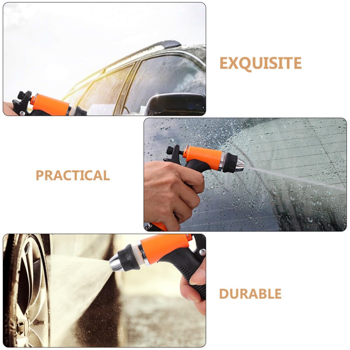 Pompa per Portatile ad Alta Pressione Lavaggio Auto Pareti | Spruzzatore a Pressione, Design per Preservare la Vernice, Facile da Trasportare e Riporre, Uso Quotidiano Fai da Te
