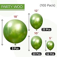 Vista 980 de PartyWoo Nude Balloons 100pcs 12 Inch Apricot Boho Fall Neutral Latex Helium Balloons for Graduation Wedding Anniversary Birthday Boy Baby Shower