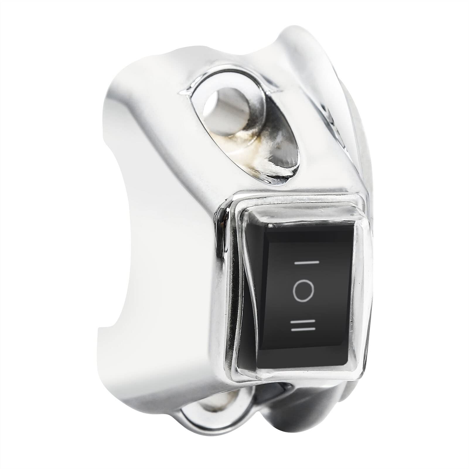 Commutateur de klaxon de phare de brouillard guidon moto Touring