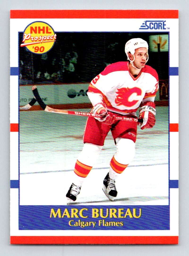 Amazon.com: Hockey NHL 1990-91 Score #423 Marc Bureau #423 NM RC Rookie  Flames : Collectibles & Fine Art
