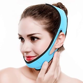 Face Slimming Mask, Silicone Massage Slim Bandage Double Chin V-Line Belt Slimming Strap Face Lifting Slimming Belt Face Lifting Slimming Belt Face Toning Belts Face Lifting Belt Chin up Masks