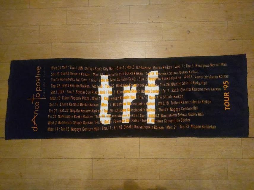 1995年 Dance to Positive Tour trf マフラータオル Z マフラータオル