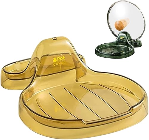 Miniatura 4 de Estante multifunción para espátulas de cocina, soporte para cucharas con soporte para tapa, soporte versátil para cucharón, resistente al calor y