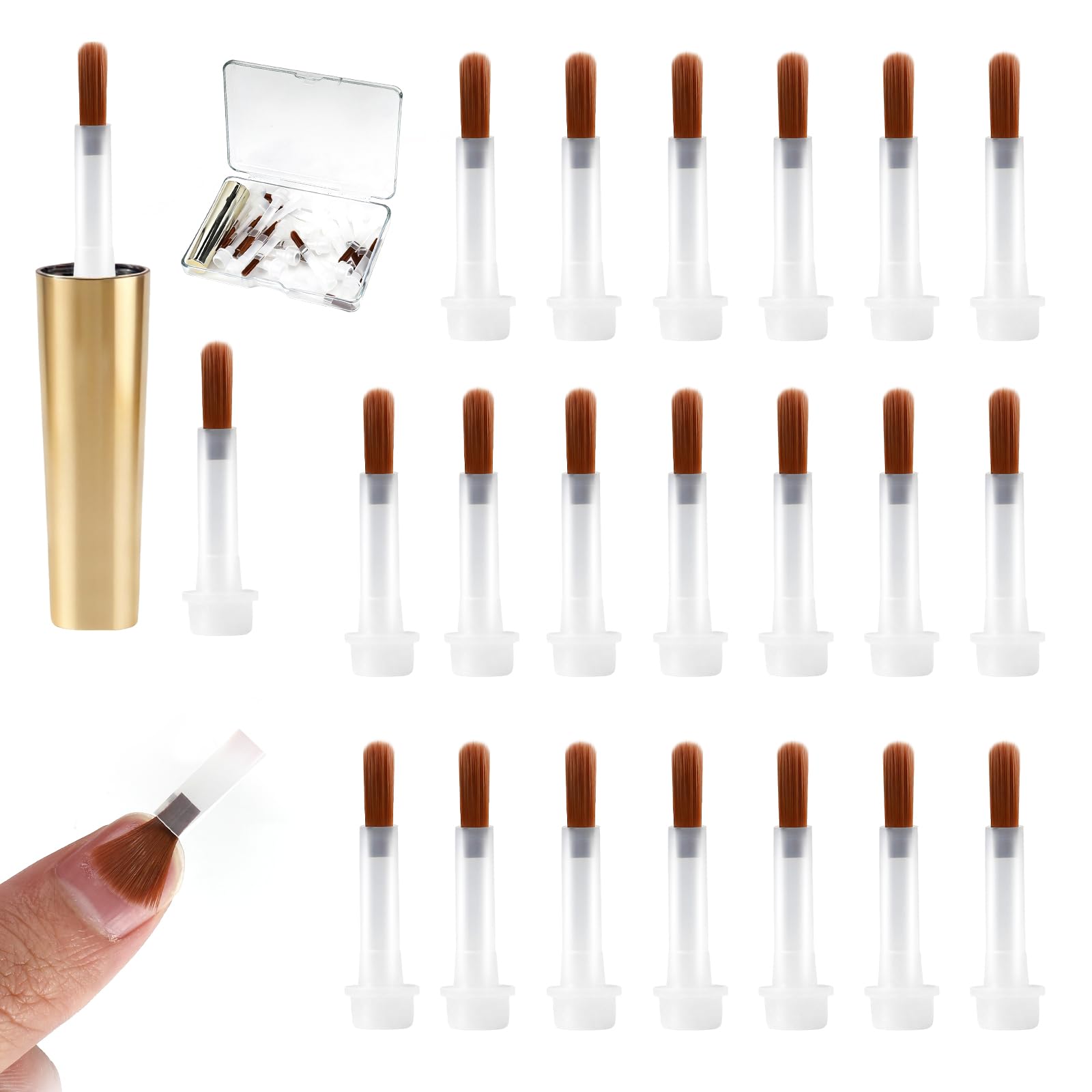 Replacement Brush Heads for gel Nail Lamp product research image