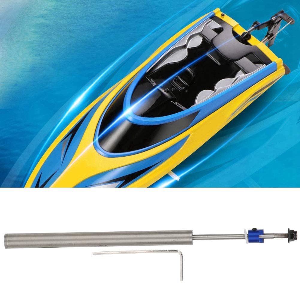 NIBEMINENT Shaft Propellers Kit Stainless Steel Ship Model Toy Shafting Systems Accessories 3mm 4mm(3x100x150mm(A type is suitable for three Blade))