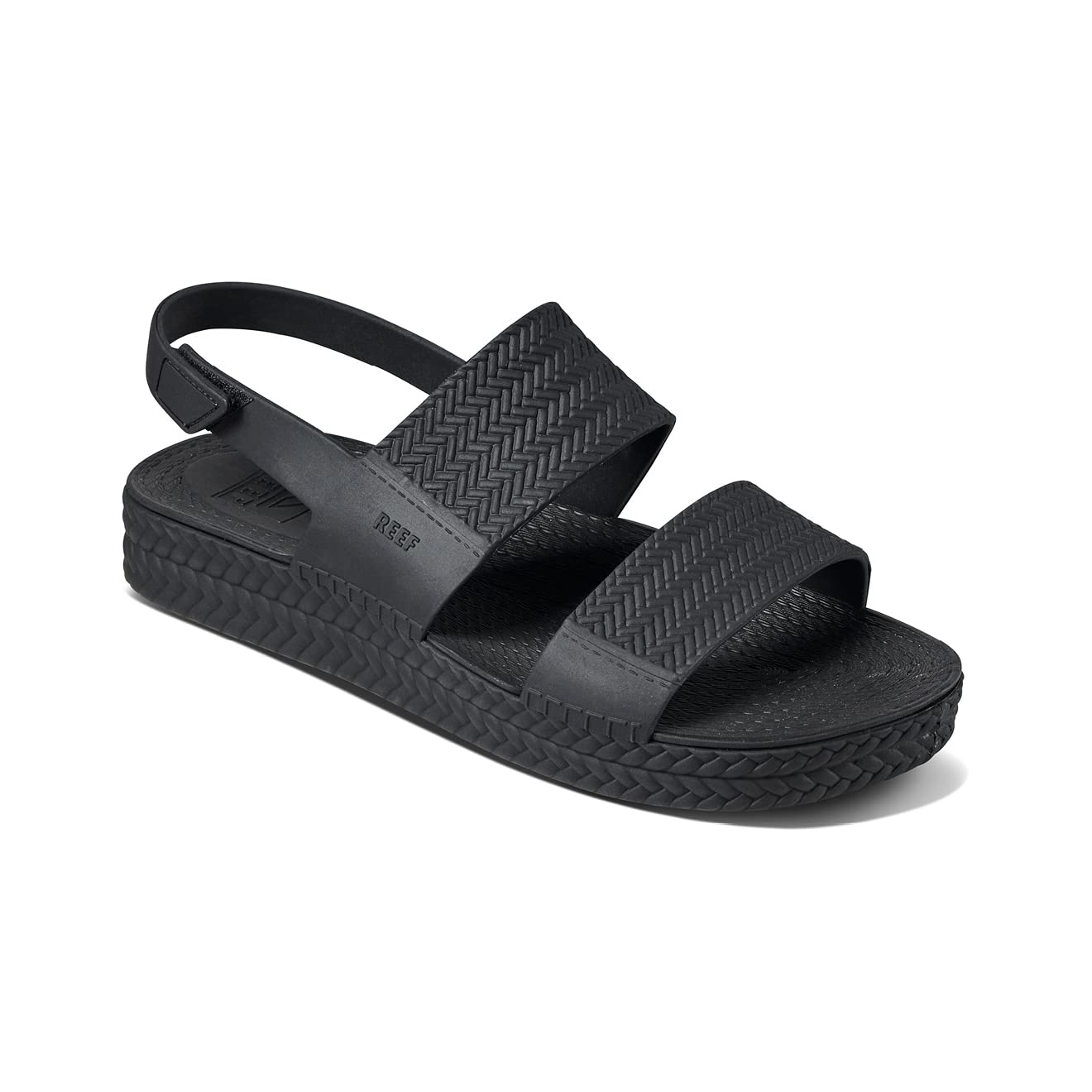 REEF Water Vista Womens Platform Sandal, Water Friendly, Adjustable Velcro Strap