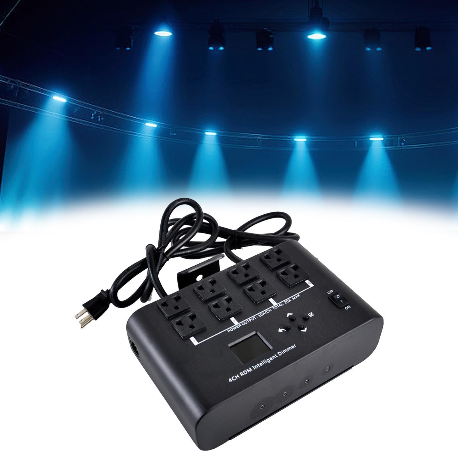 Garende 4 Channel Dmx Dimmer Easy Use Multifunction for Night Club Party Light Show