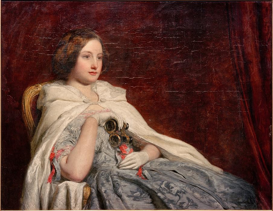 Art Tableau A l'Opéra William Powell Frith habillage grand mur vide salon 60x90cm