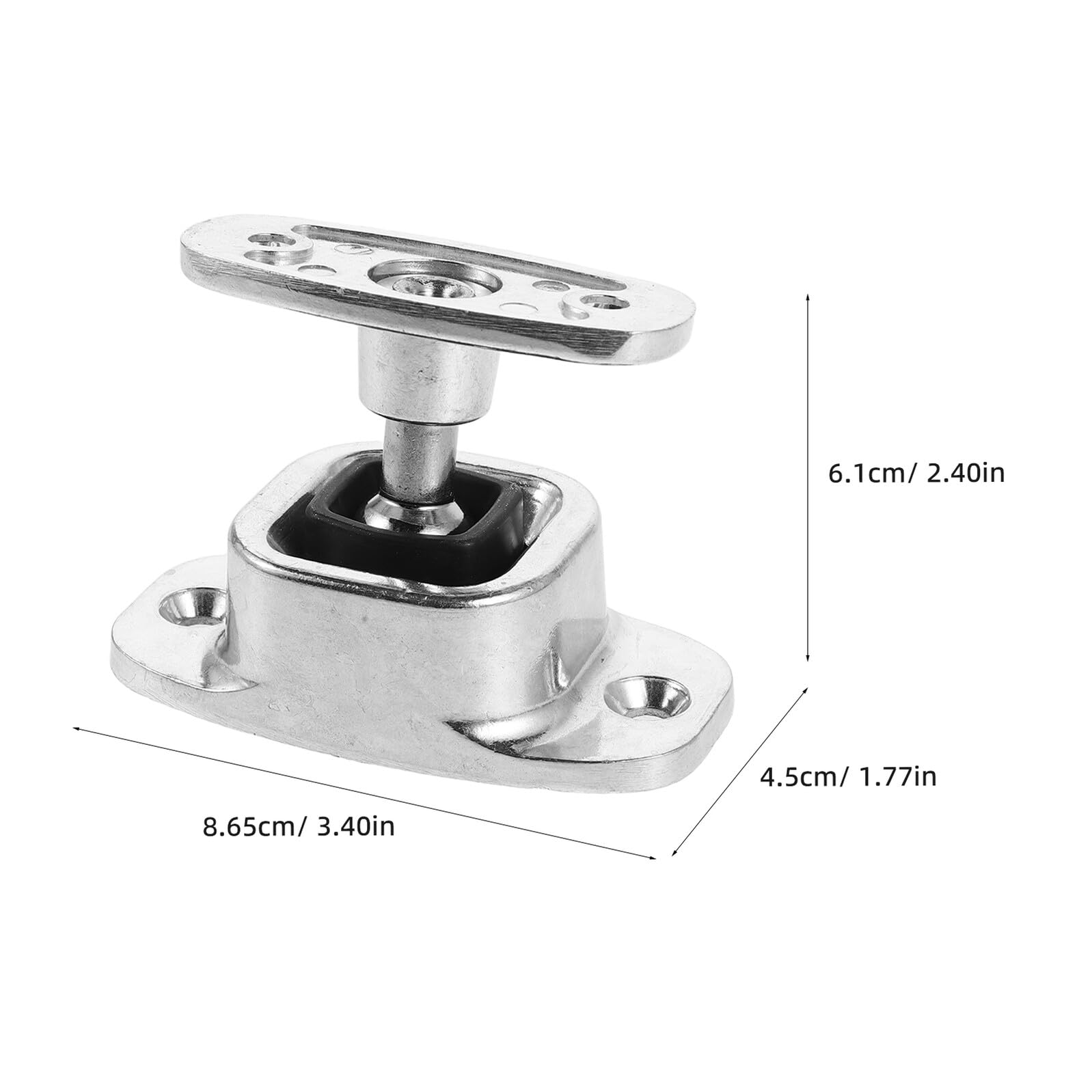 Support de porte pour van et camping-car en alliage - Kit de verrouillage de porte robuste pour remorque et remorque de chevaux - Absorbe les chocs - Bloque-porte sûr pour espace de