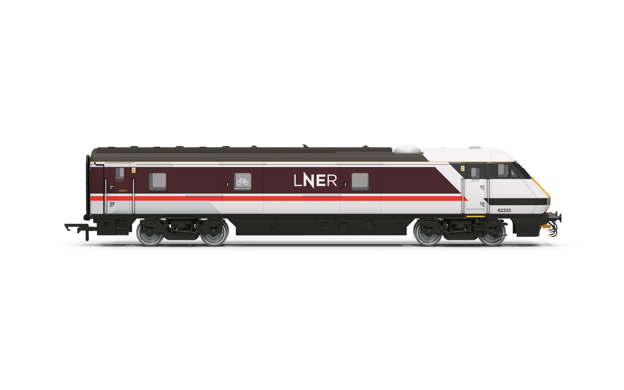 Hornby R40504 OO Gauge Model Coach - LNER MK4 DVT 82225