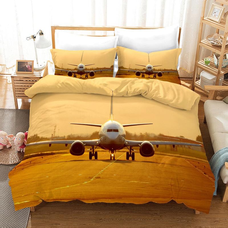 Housse de couette 220x240 microfibre anti-plis résolvant le repassage difficile