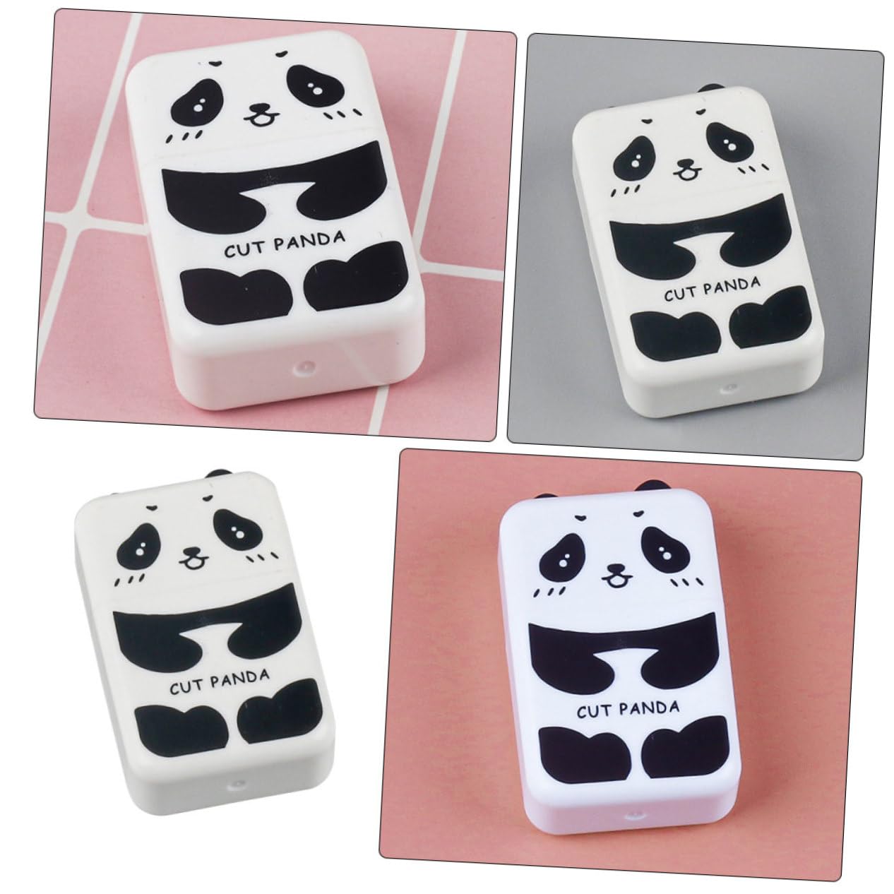 SEWACC 40stücke Teiliges Panda-radiergummi Schüler Kreative Multifunktions-radierer Für Zeichnungen Schreibtischspielzeug Perfektes Zubehör Für Feste Und Spiele