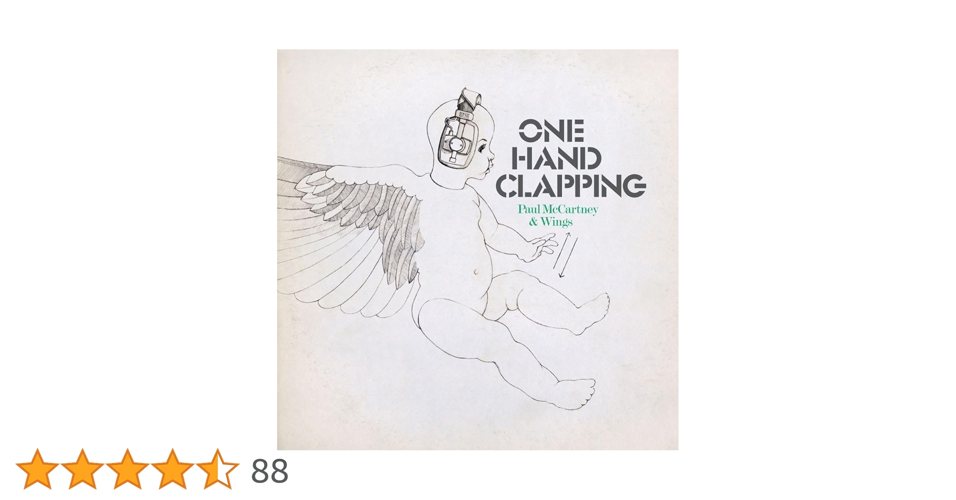 洋楽 paul mccartney (RARE one hand clapping) PAUL McCARTNEY &WINGS / ONE HAND CLAPPING