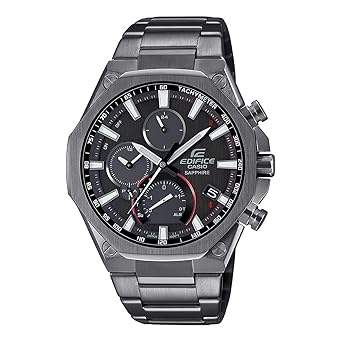 Casio Edifice Bluetooth Connect Chronograph Black Dial Mens Watch EQB-1100DC-1ADR(ED504)