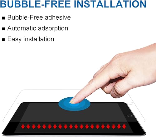 Miniatura 5 de Protector de pantalla de vidrio templado antiluz azul 2 unidades para iPad Pro de 12.9 pulgadas (versión 20152017, 12 generación), cuidado de los